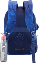 Kit Mochila Rebecca Bonbon Jeans Escolar Com Estojo e Lancheira Térmica