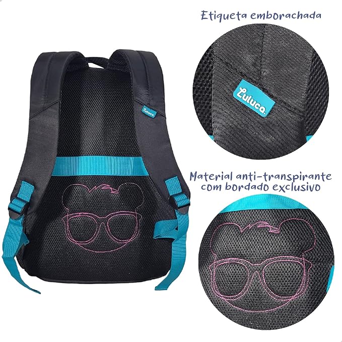 Mochila Escolar Luluca Grande LU24088