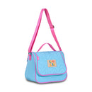 MOCHILA COM CARRINHO + LANCHEIRA TÉRMICA + ESTOJO BOX LULUCA