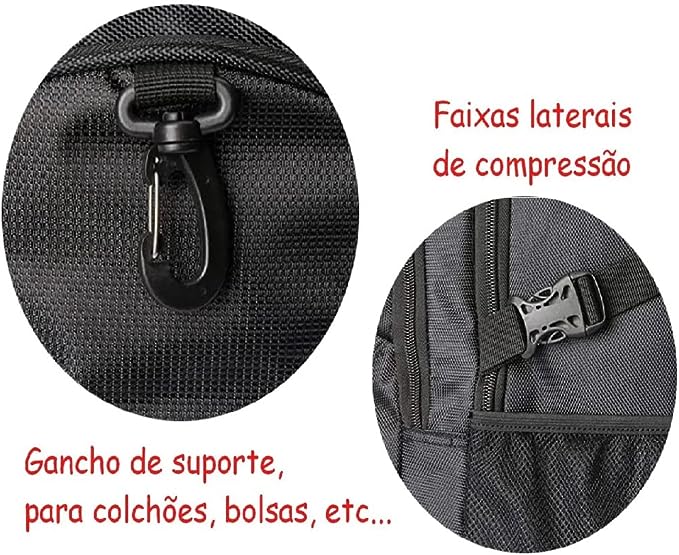 Mochila Reforçada Executiva Clio com Rodinha Notebook ML3615