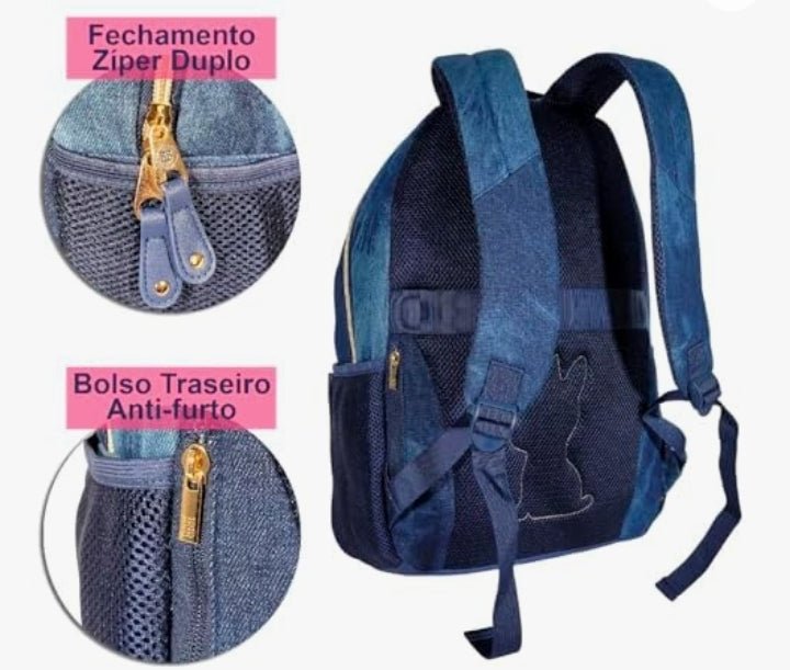 Mochila Rebecca Bonbon Jeans G RB24063