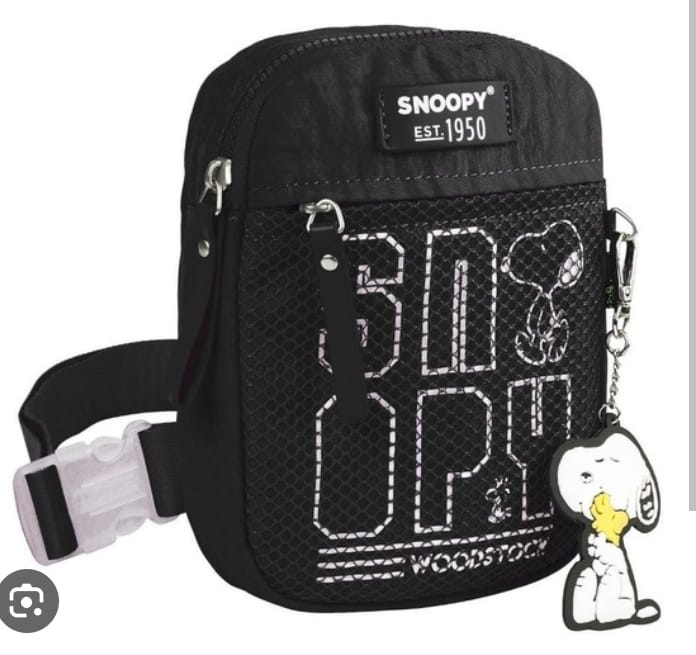 BOLSA TRANSVERSAL COLORIDA SNOOPY SP2379