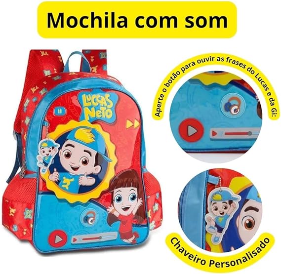 Mochila Escolar Infantil Clio LN9011D